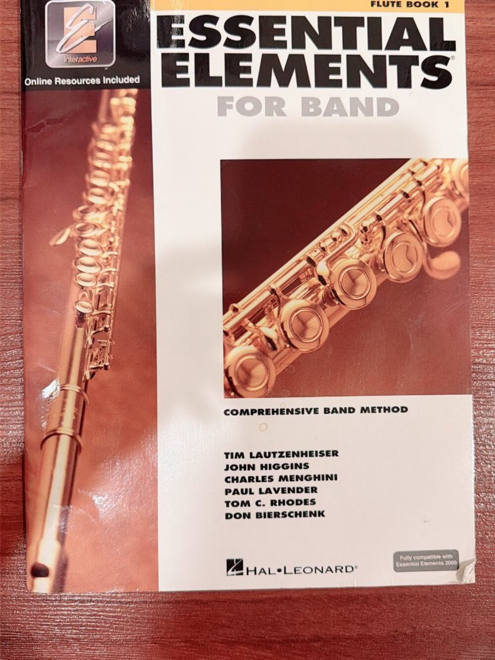 Essential Elements for Band Flute Book 1 Hal Leonard Method Sheet Music